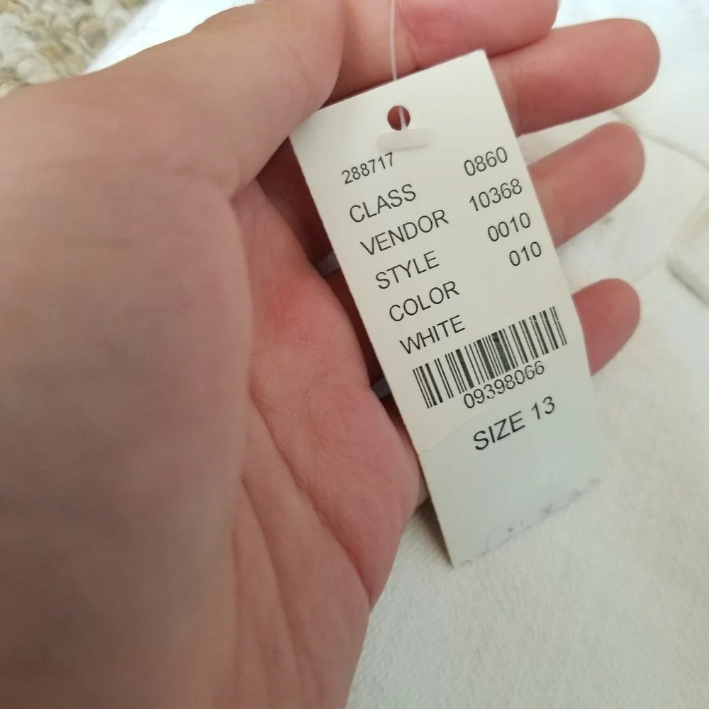 Pacsun Bullhead Black Cotton Denim Legging White Skinny Jeans Sz 13 - Picture 4 of 8